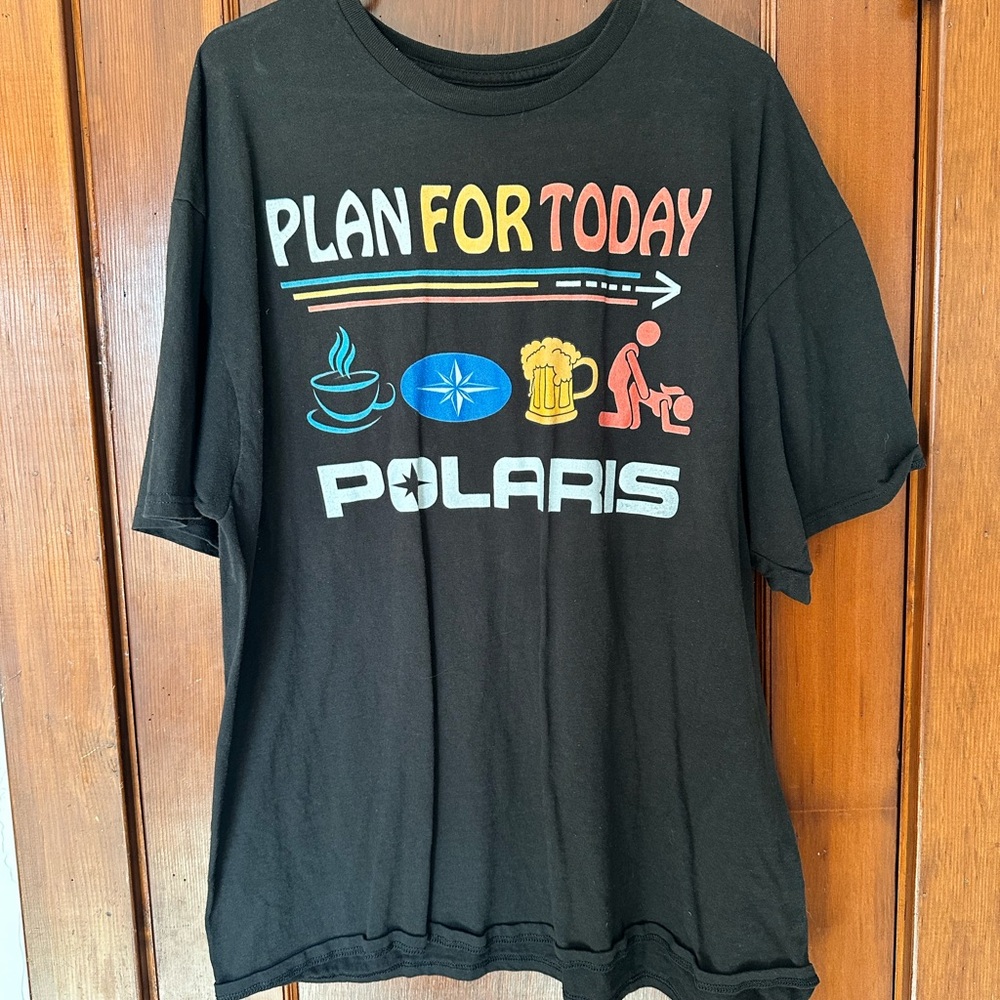 Polaris snowmobiling shirt